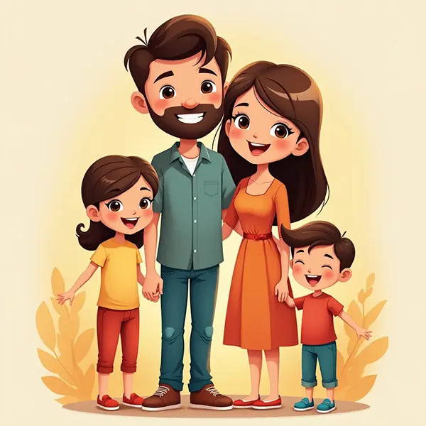 Cover for  Family – Родина (Vocabulary)