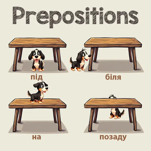 Cover image for  Ukrainian prepositions